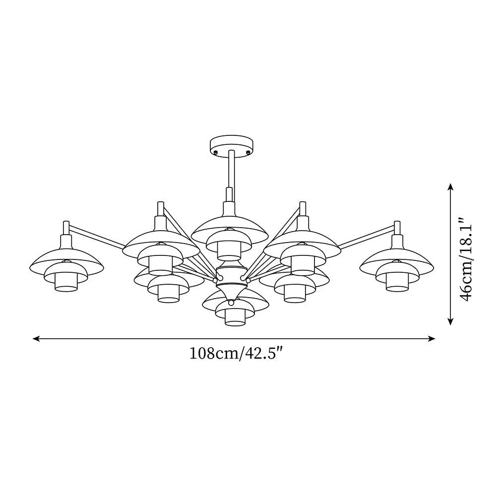 Modern Alora Chandelier