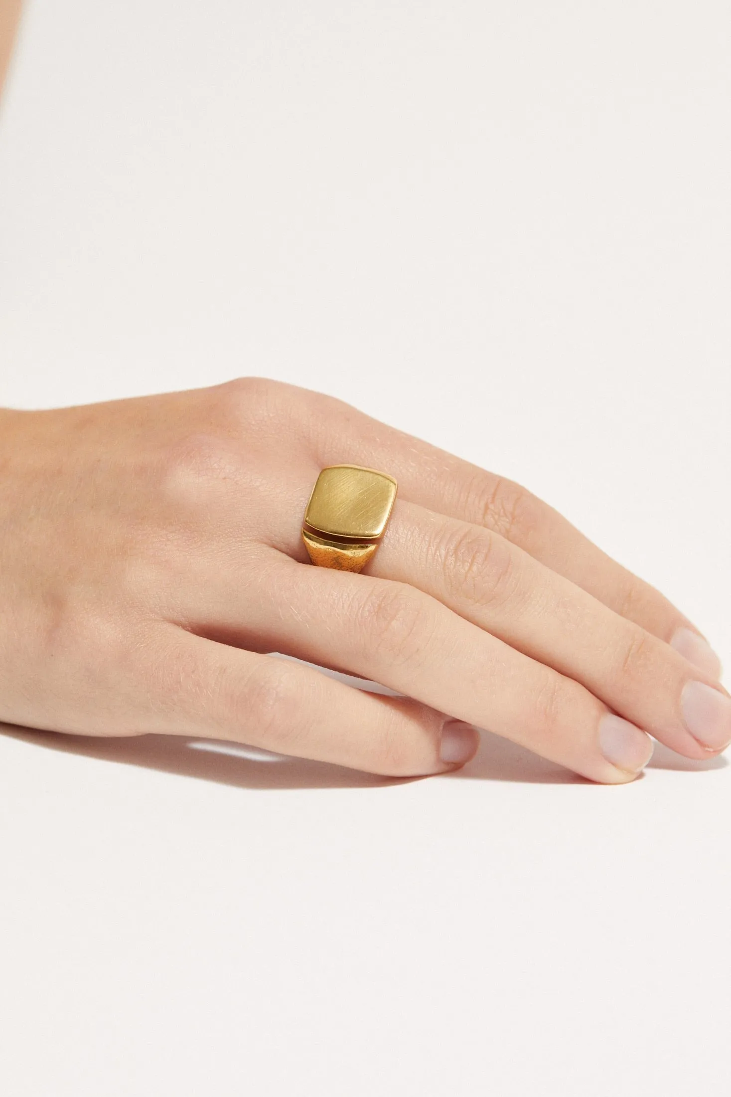Molded Signet Ring