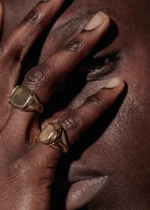 Molded Signet Ring