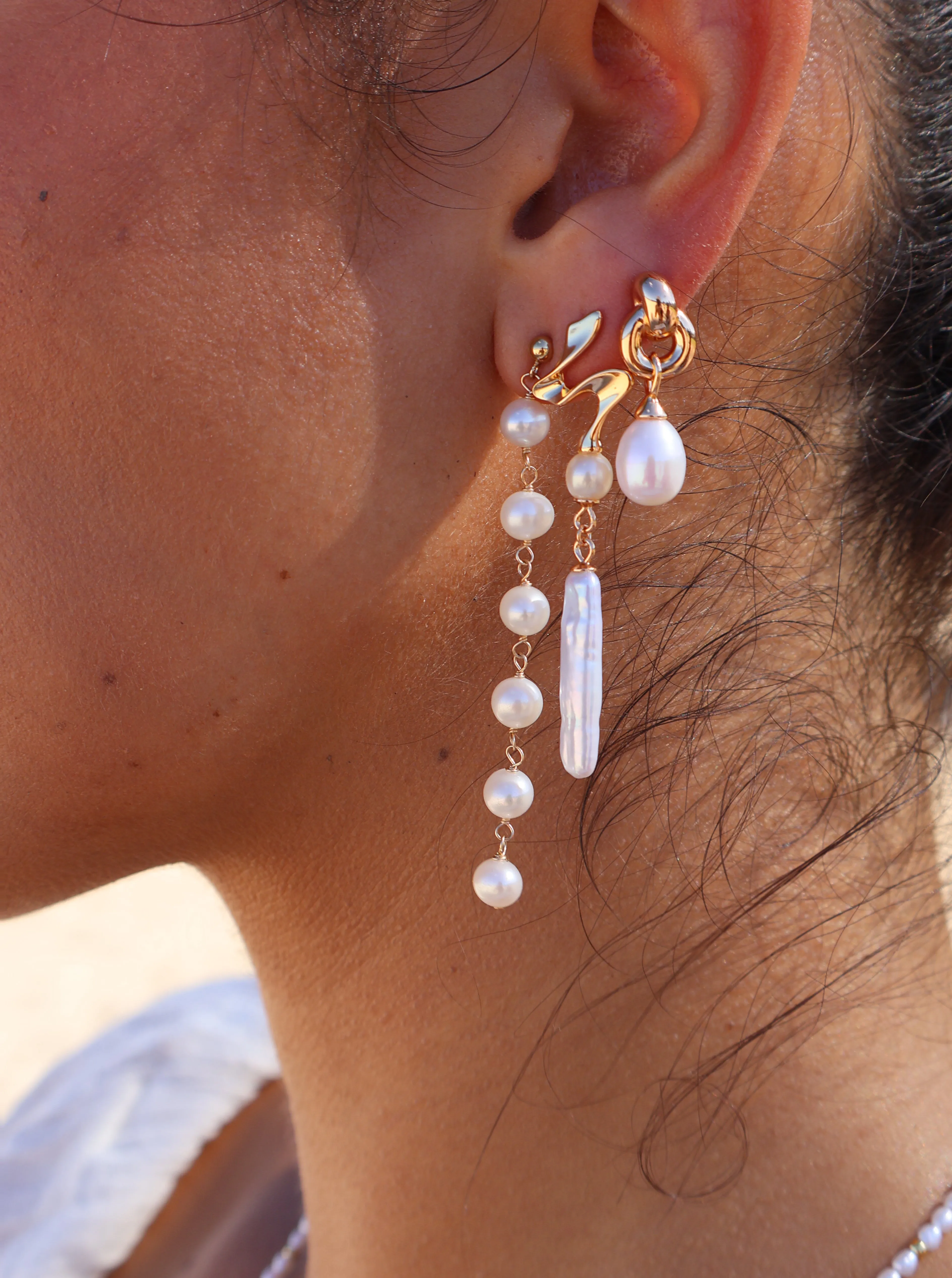 Pearl Drift Earrings