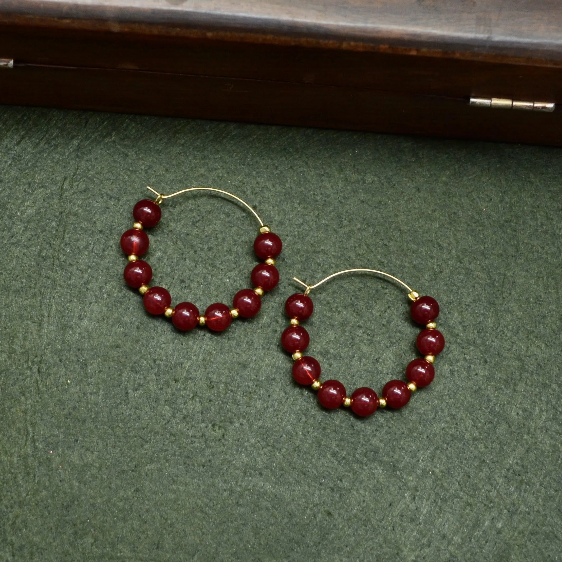 Pearlfect Semicircle Pearl Earrings