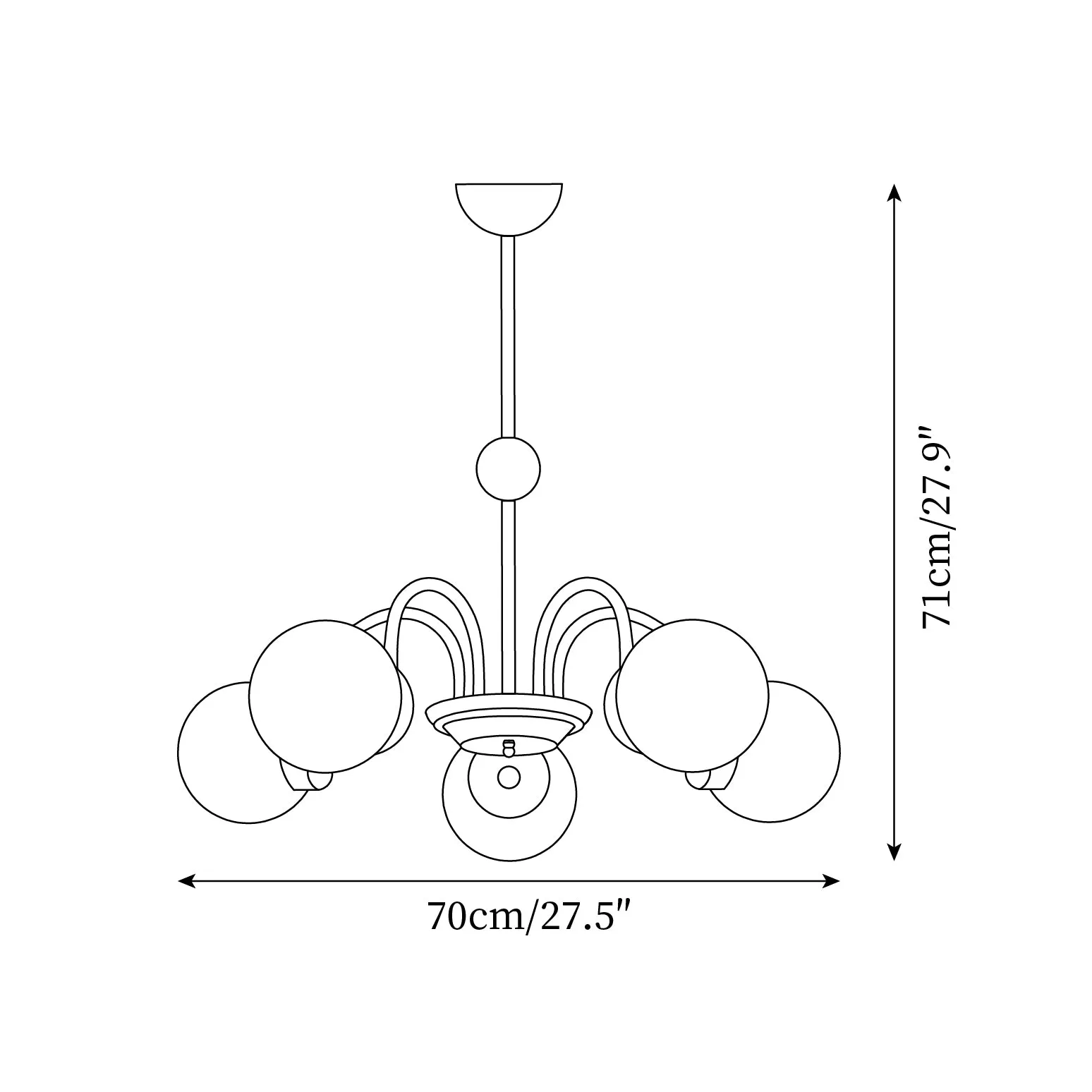 Pilot Chandelier