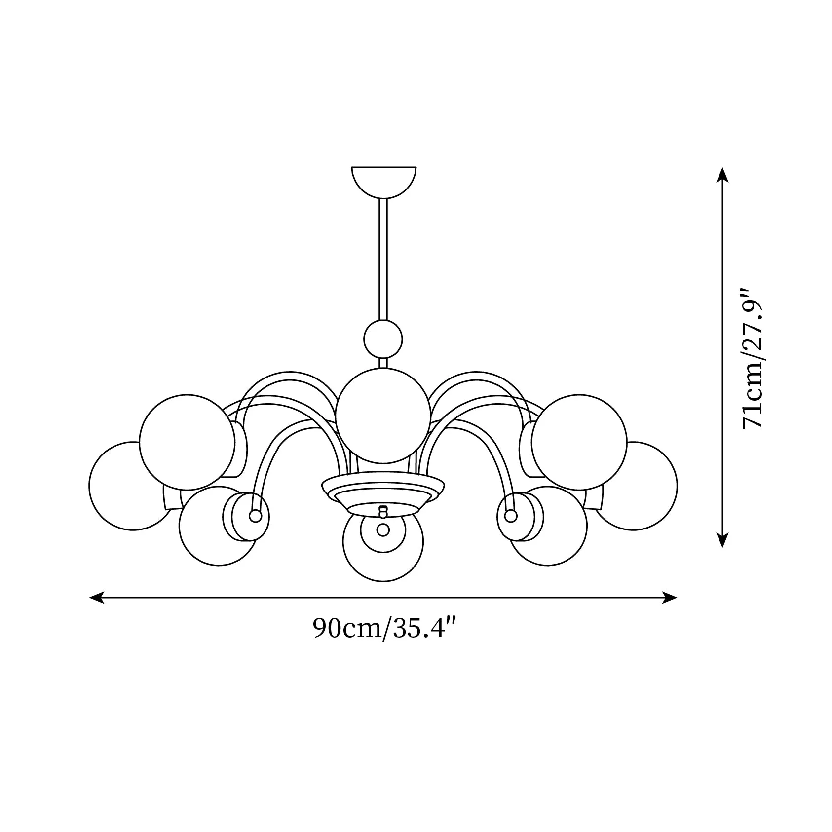Pilot Chandelier