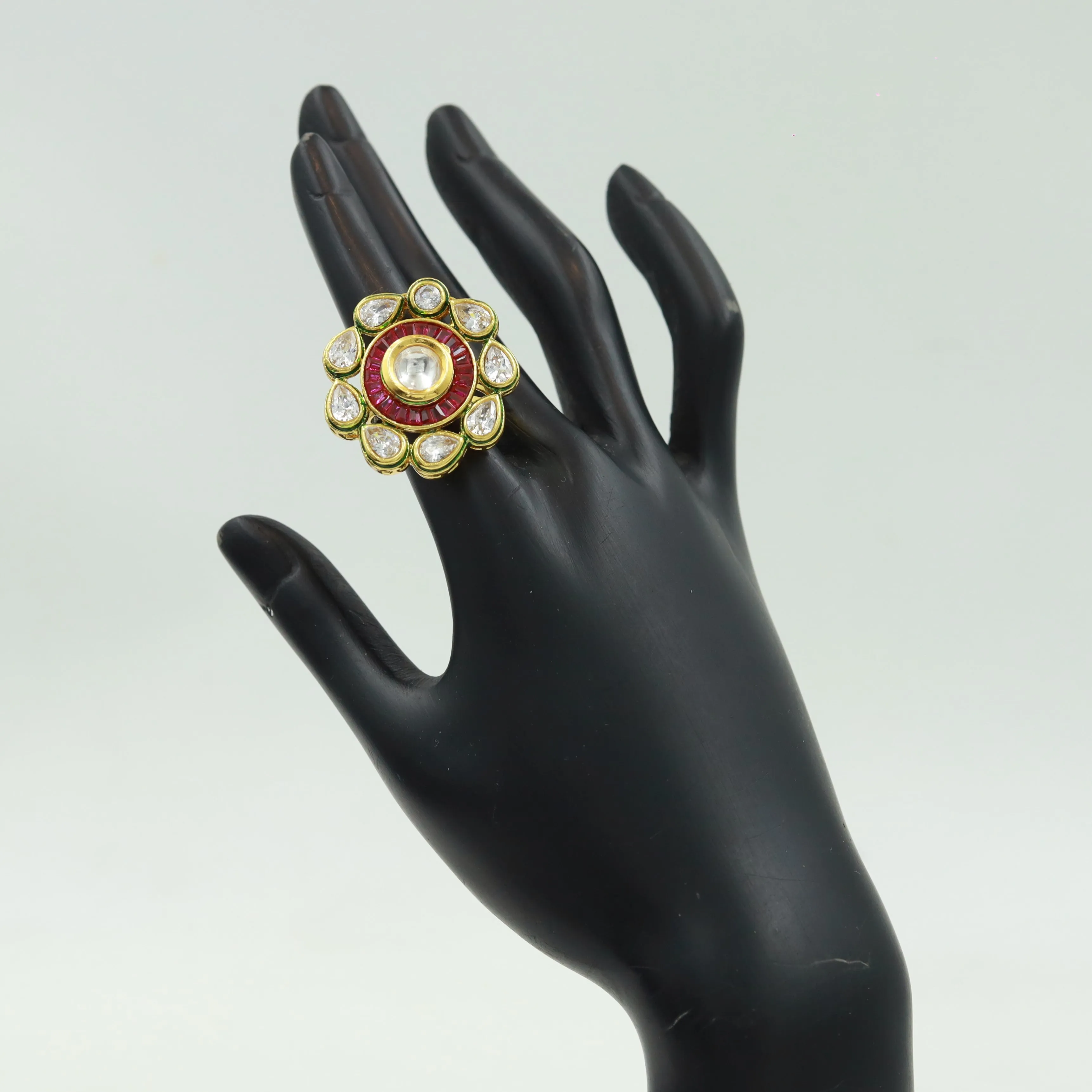Polki Cocktail Ring 13619-21