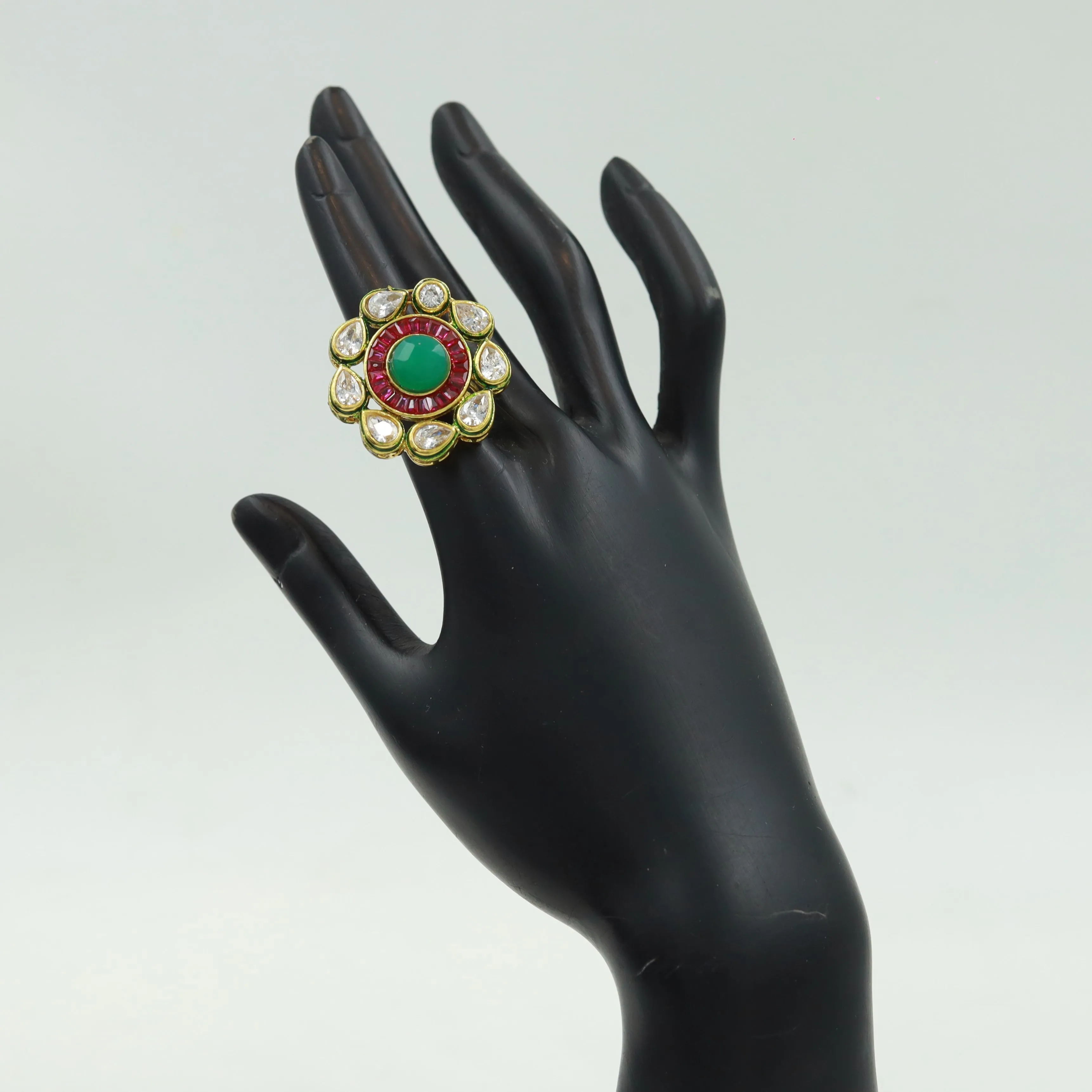Polki Cocktail Ring 13619-21
