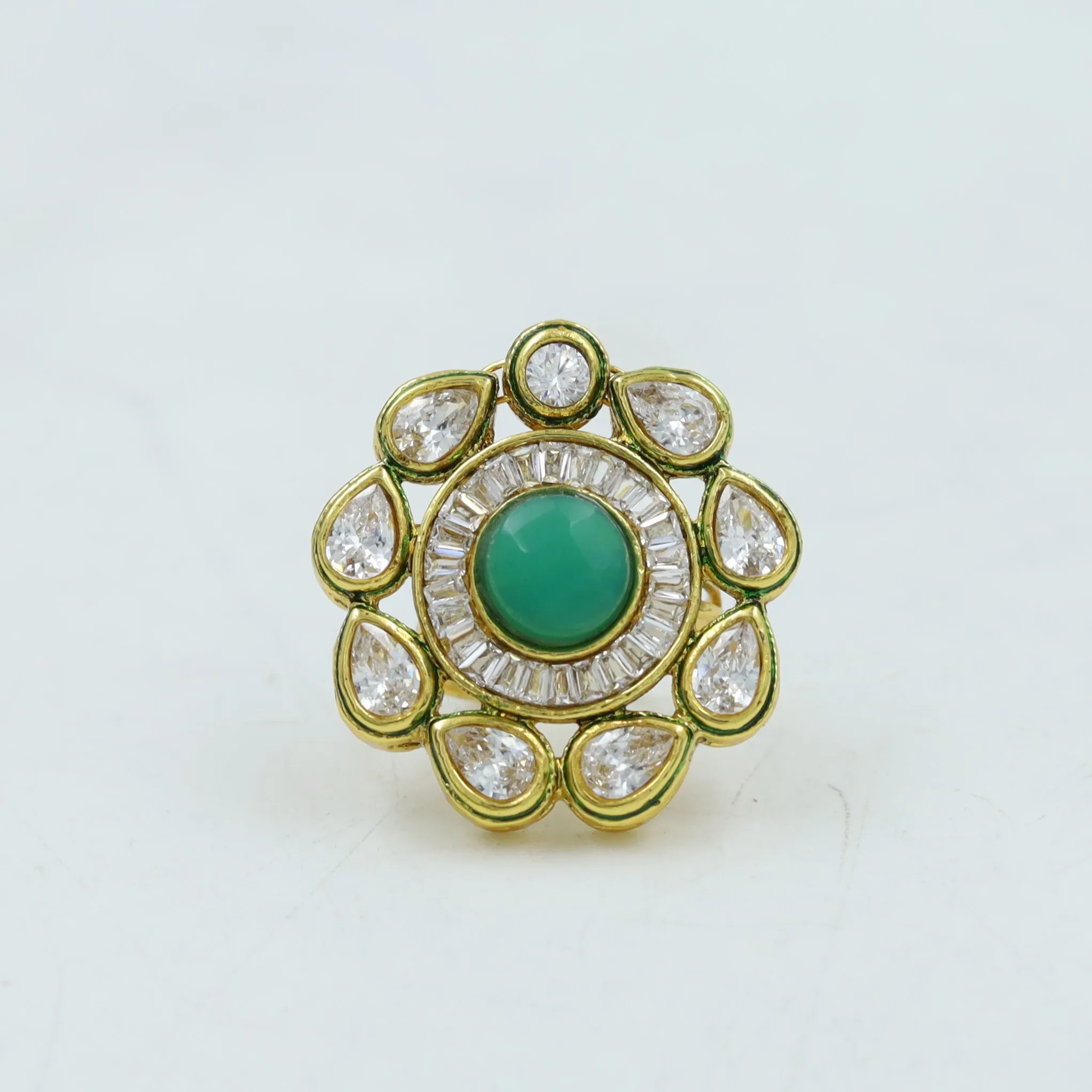 Polki Cocktail Ring 13619-21