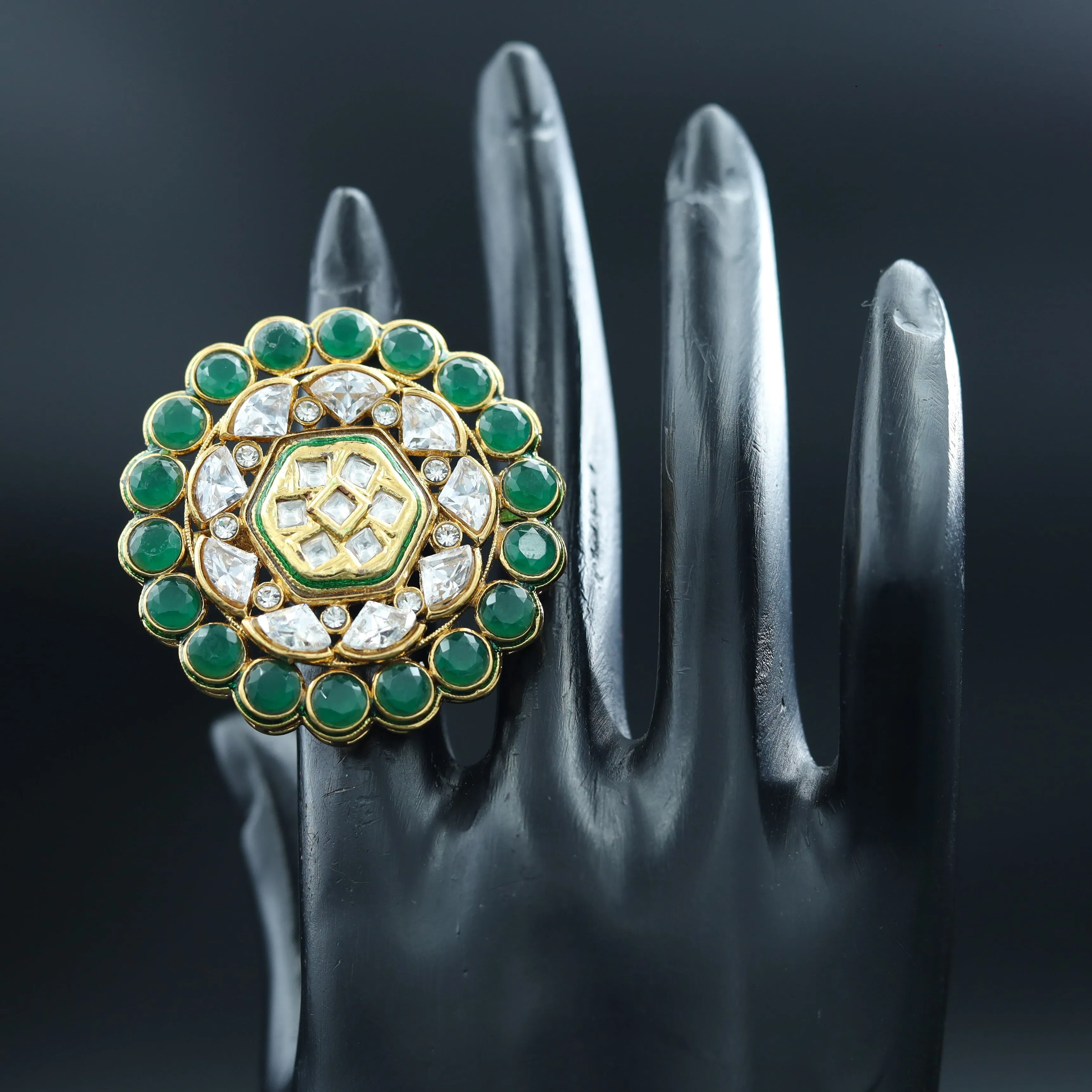 Polki Cocktail Ring 4433-21