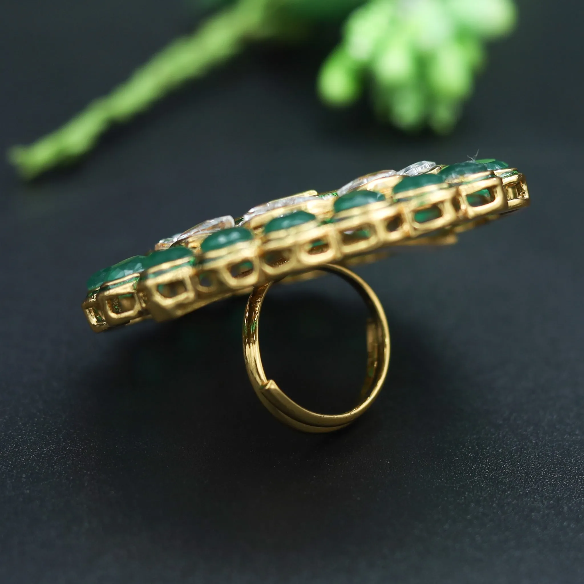 Polki Cocktail Ring 4433-21
