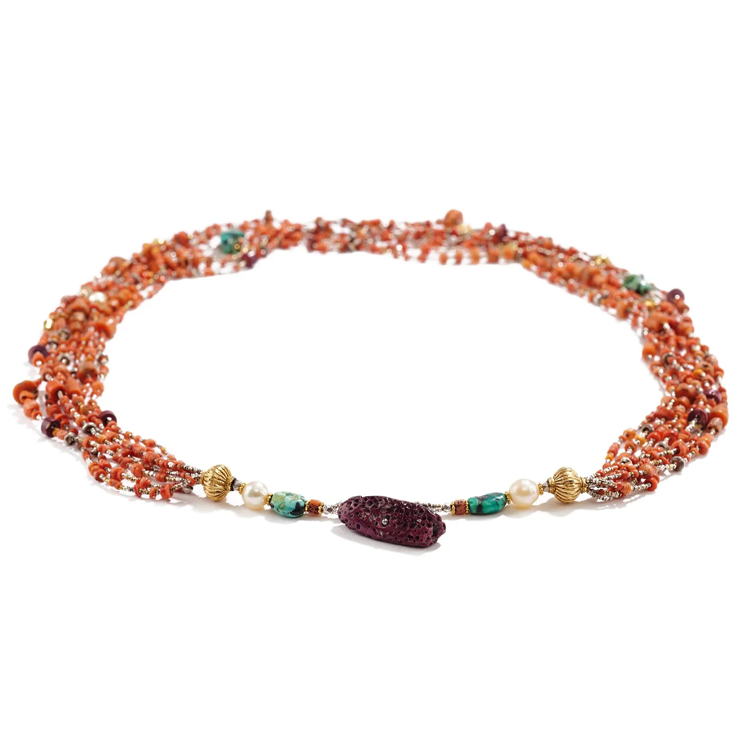 "Lost In Time" Multi-strand Necklace