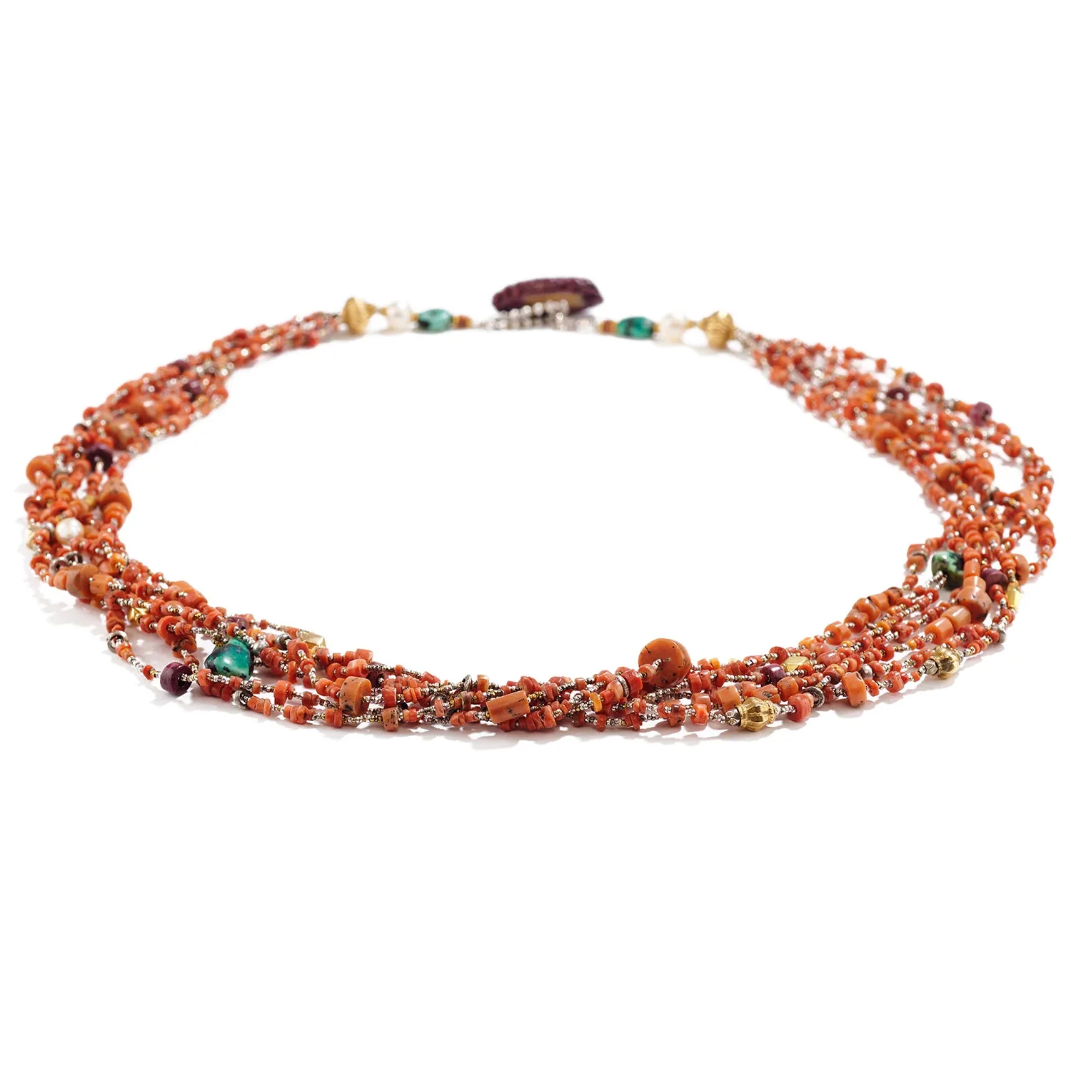 "Lost In Time" Multi-strand Necklace
