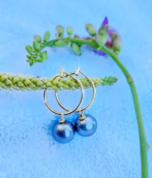 Rita - Tahitian Pearl Earrings (12mm)