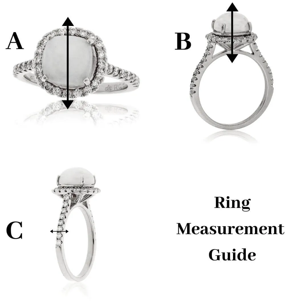 Round Peridot & Double Diamond Halo Intricate Style Ring