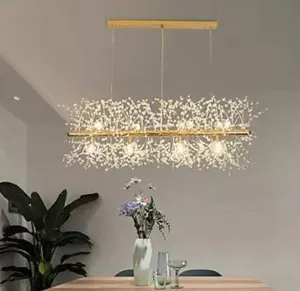 STARLINE Luxury Crystal Linear Chandelier