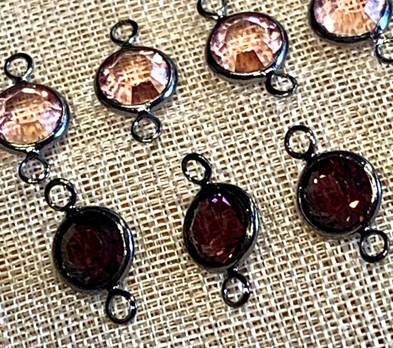 Swarovski 6mm Round Set Links