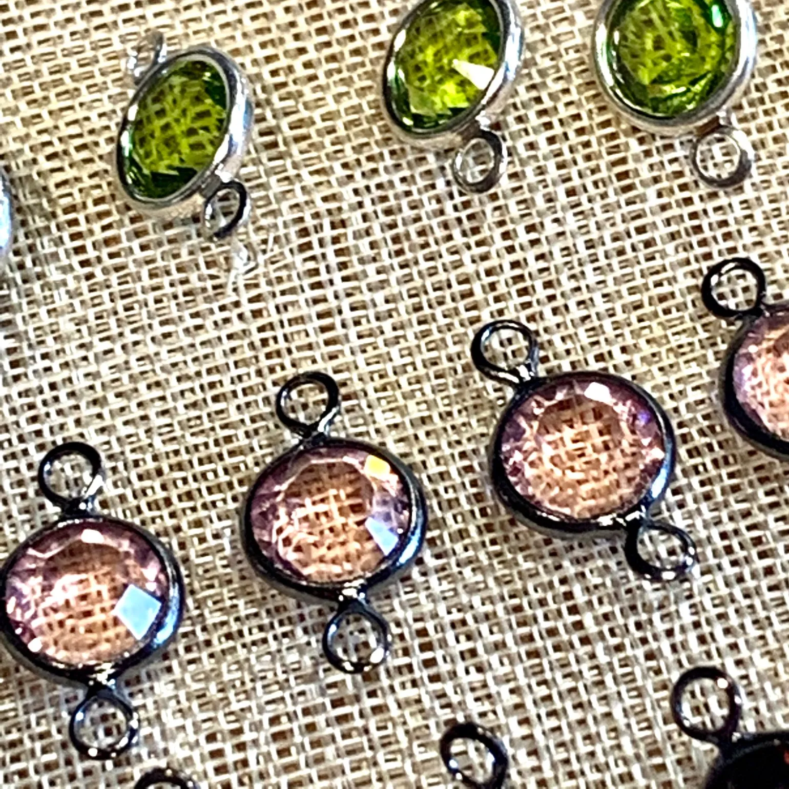 Swarovski 6mm Round Set Links
