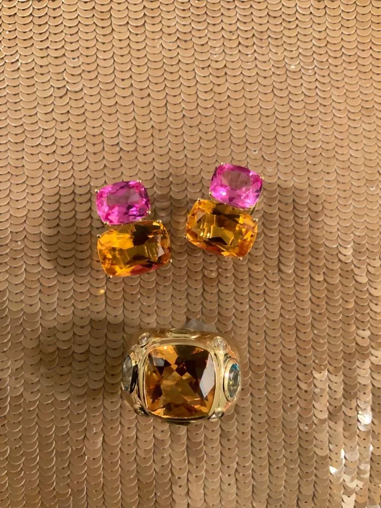 The BONHEUR Ring:  18kt Yellow Gold Domed Ring