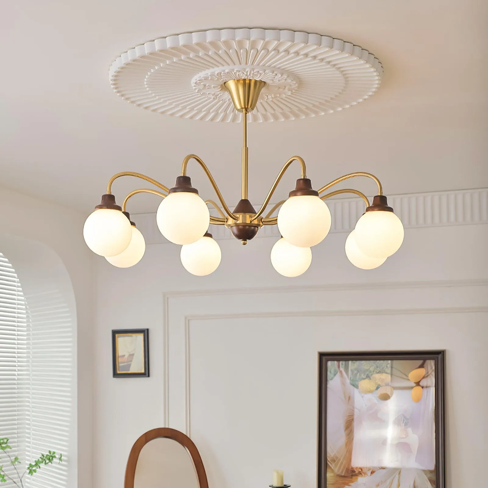 Tillary Retro Chandelier