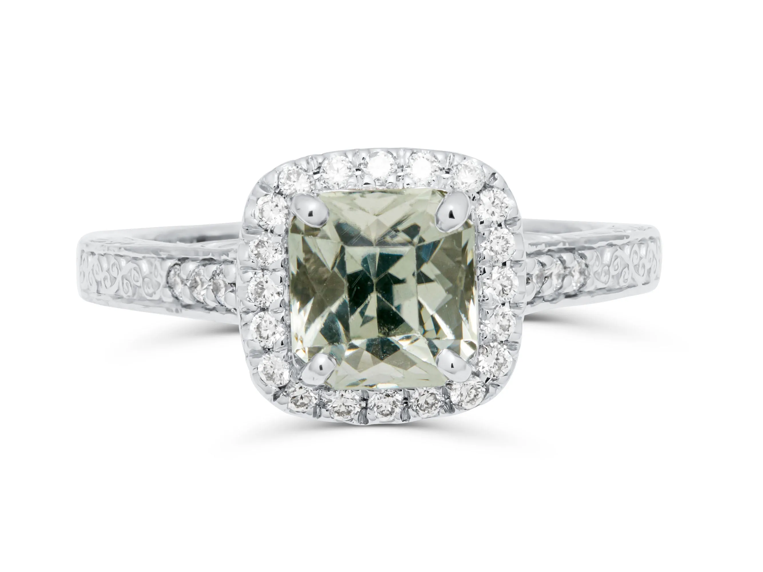 Tourmaline Normandy Grey Ring