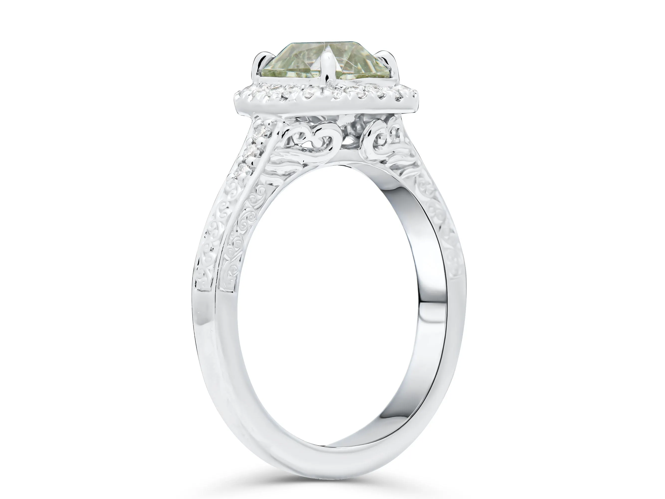 Tourmaline Normandy Grey Ring