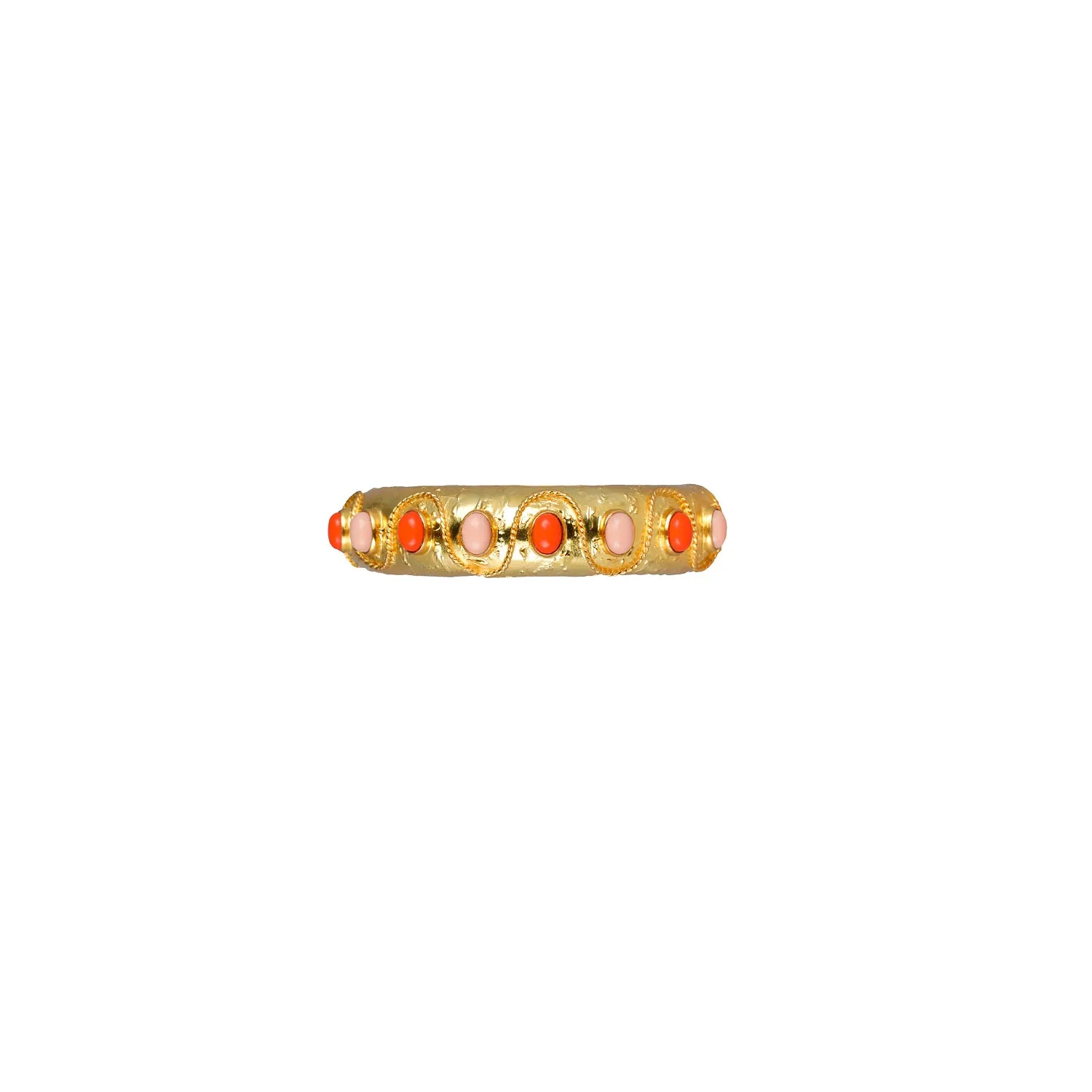 VALERE PINK CORAL CORDELIA BANGLE MULTI