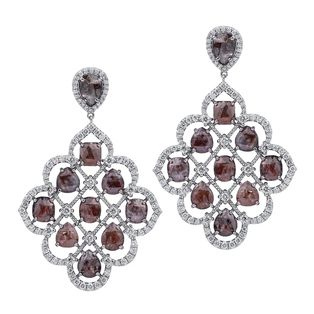 Vintage Chandelier Dangle Earrings