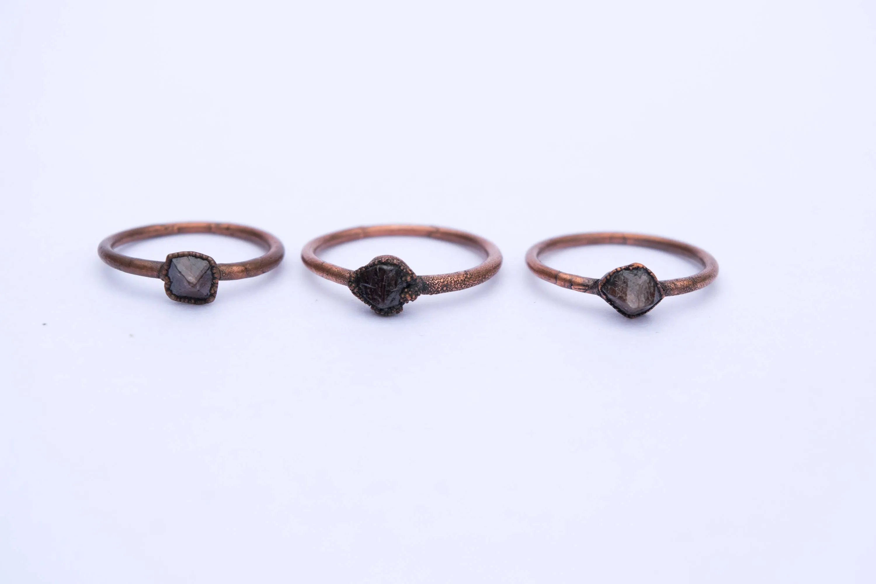 Zircon Ring | Raw Zircon Crystal Ring