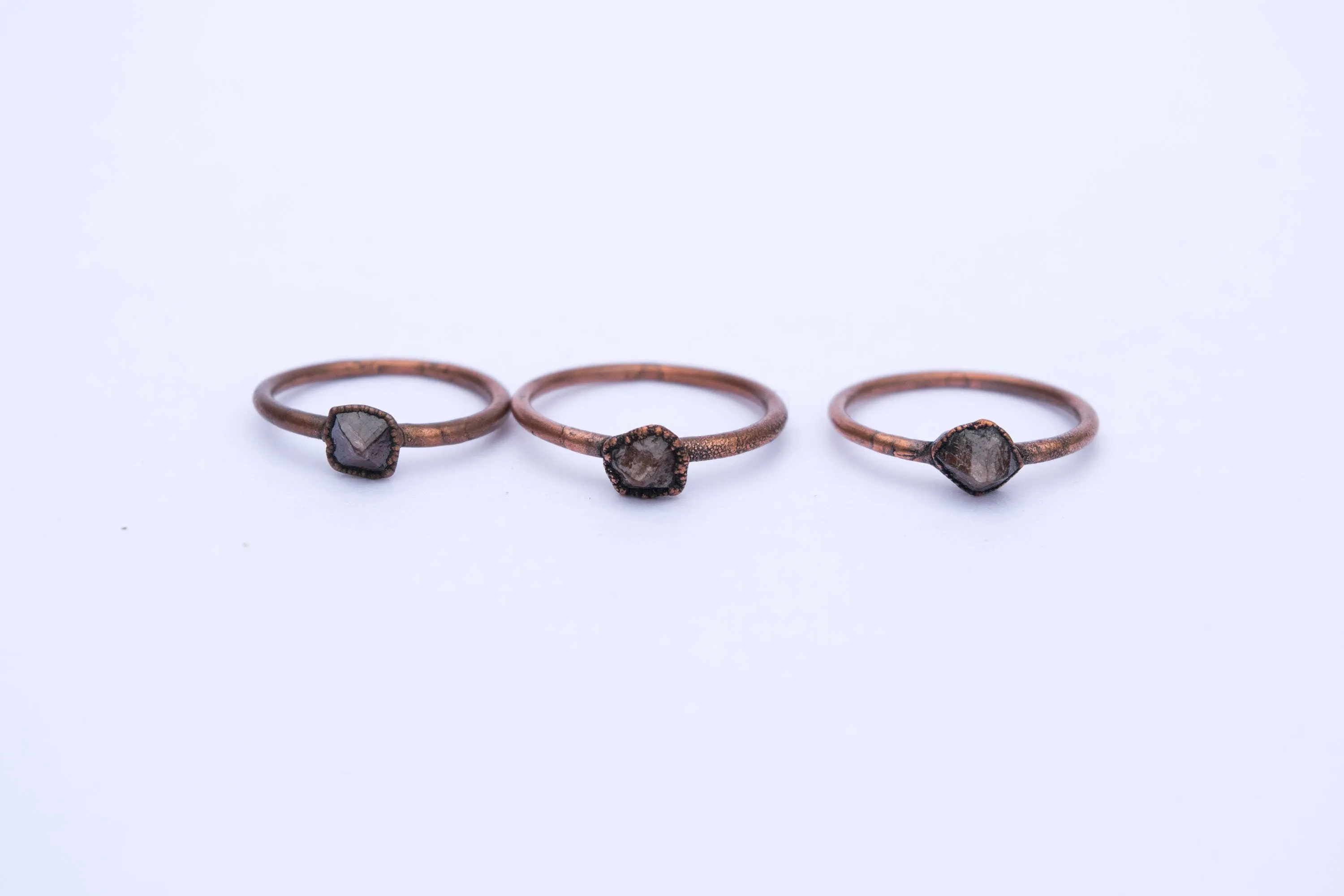 Zircon Ring | Raw Zircon Crystal Ring