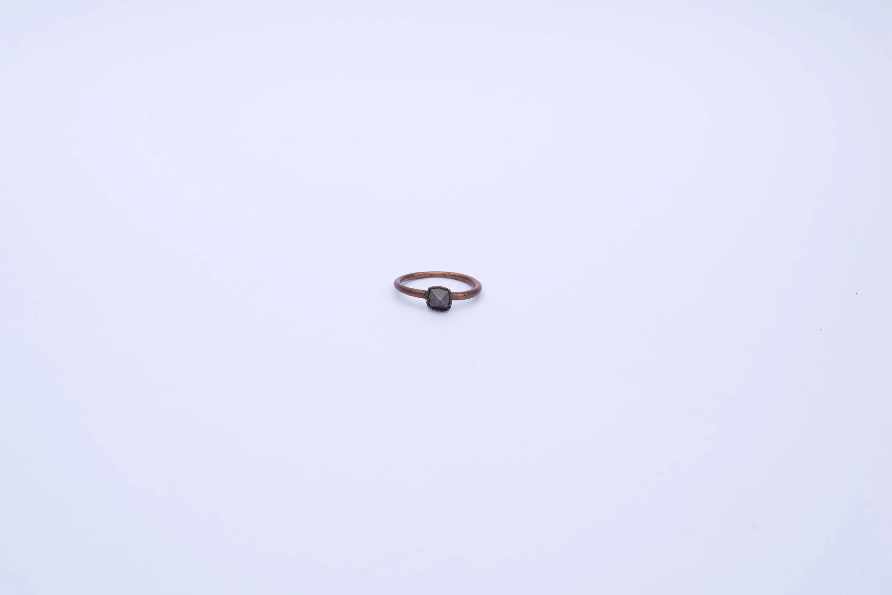 Zircon Ring | Raw Zircon Crystal Ring